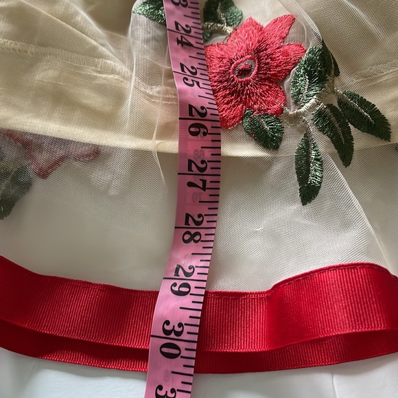 Fiiveloaves Twofish Embroidered Poinserra Girls Dress Size 10 - Picture 8 of 8